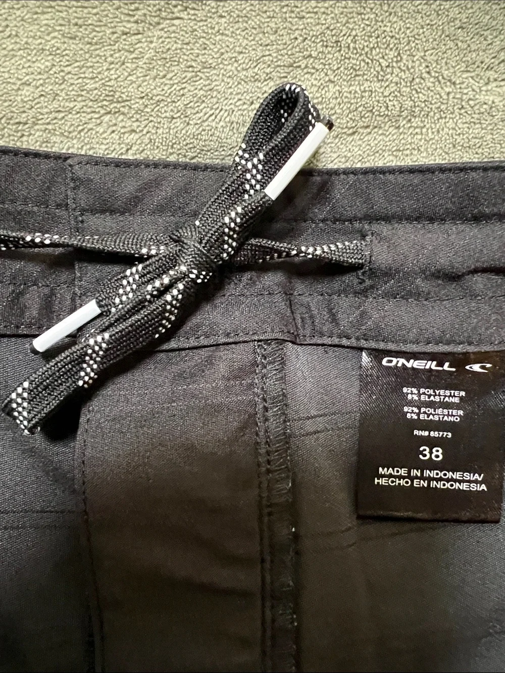 O'Neill Men's Black Cargo Swim/Board Shorts
